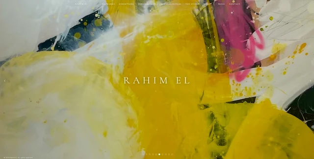 Онлайн-галерея и арт-каталог художника «Rahim El»